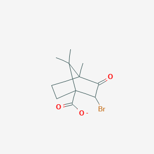 2-Bromo-4,7,7-trimethyl-3-oxobicyclo[2.2.1]heptane-1-carboxylate