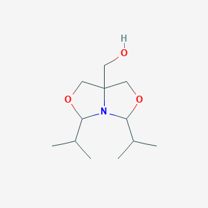 molecular formula C12H23NO3 B3836321 (3,5-diisopropyl-1H-[1,3]oxazolo[3,4-c][1,3]oxazol-7a(7H)-yl)methanol 