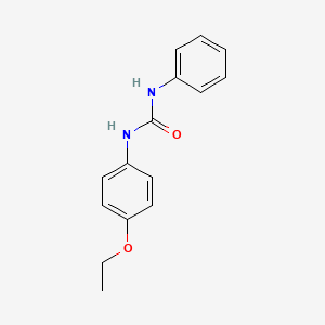 molecular formula C15H16N2O2 B3836670 N-(4-ethoxyphenyl)-N'-phenylurea CAS No. 4345-85-1