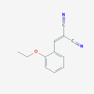 molecular formula C12H10N2O B3836722 (2-ethoxybenzylidene)malononitrile CAS No. 2826-31-5