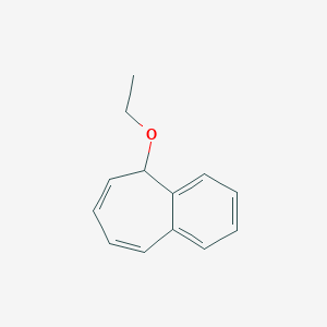 molecular formula C13H14O B038368 5-Ethoxy-5H-benzo[7]annulene CAS No. 112270-51-6