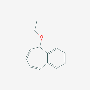 molecular formula C13H14O B038368 5-Ethoxy-5H-benzocycloheptene CAS No. 112270-51-6