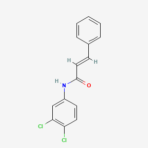 molecular formula C15H11Cl2NO B3836809 N-(3,4-二氯苯基)-3-苯基丙烯酰胺 CAS No. 42174-34-5