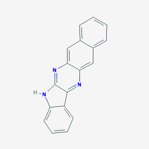 molecular formula C18H11N3 B3836944 5H-benzo[g]indolo[2,3-b]quinoxaline CAS No. 249-06-9