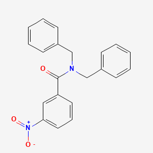 molecular formula C21H18N2O3 B3836945 N,N-dibenzyl-3-nitrobenzamide 
