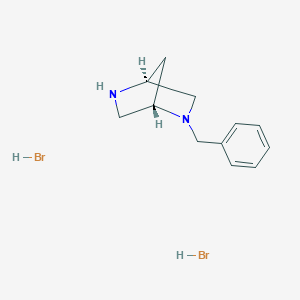 (1S,4S)-2-Benzyl-2,5-diazabicyclo[2.2.1]heptane Dihydrobromide