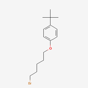 molecular formula C15H23BrO B3837769 1-[(5-bromopentyl)oxy]-4-tert-butylbenzene 