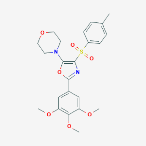 4-[4-(Toluene-4-sulfonyl)-2-(3,4,5-trimethoxy-phenyl)-oxazol-5-yl]-morpholine