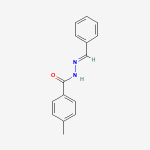 molecular formula C15H14N2O B3838189 N'-苄叉-4-甲基苯甲酰肼 CAS No. 6958-43-6