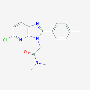molecular formula C17H17ClN4O B038386 Cdmip CAS No. 118697-12-4