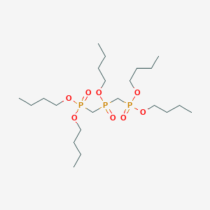 molecular formula C22H49O8P3 B3838617 tetrabutyl [(butoxyphosphoryl)bis(methylene)]bis(phosphonate) 