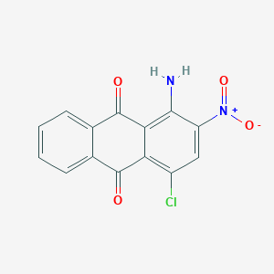 molecular formula C14H7ClN2O4 B3838868 1-amino-4-chloro-2-nitroanthra-9,10-quinone 