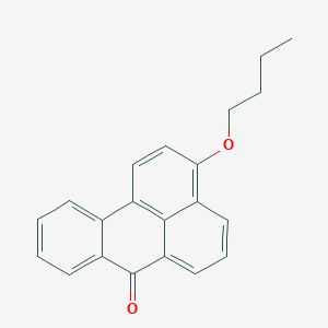 molecular formula C21H18O2 B3838878 3-butoxy-7H-benzo[de]anthracen-7-one 