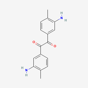 molecular formula C16H16N2O2 B3839049 1,2-bis(3-amino-4-methylphenyl)-1,2-ethanedione 
