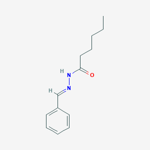 molecular formula C13H18N2O B3839237 N'-benzylidenehexanohydrazide 