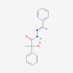 N'-benzylidene-2-hydroxy-2-phenylpropanohydrazide
