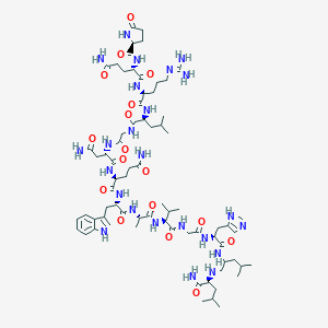 molecular formula C72H114N24O17 B038400 Lpsilb CAS No. 115136-07-7