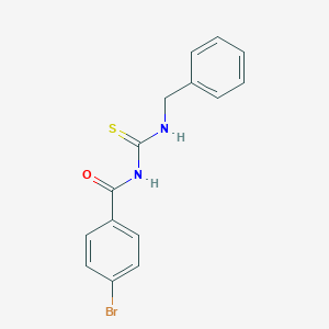 molecular formula C15H13BrN2OS B384002 N-benzyl-N'-(4-bromobenzoyl)thiourea 
