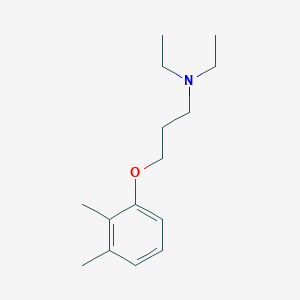 molecular formula C15H25NO B3840172 3-(2,3-dimethylphenoxy)-N,N-diethyl-1-propanamine 