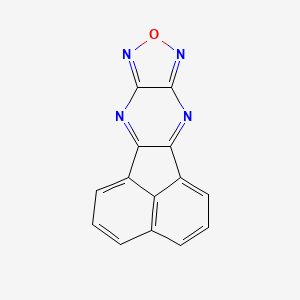 molecular formula C14H6N4O B3840228 acenaphtho[1,2-b][1,2,5]oxadiazolo[3,4-e]pyrazine 