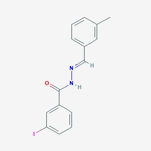 3-iodo-N'-(3-methylbenzylidene)benzohydrazide