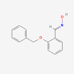 molecular formula C14H13NO2 B3840990 2-(苄氧基)苯甲醛肟 