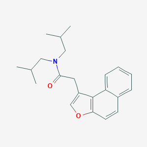 N,N-diisobutyl-2-naphtho[2,1-b]furan-1-ylacetamide