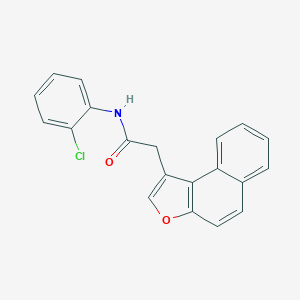 N-(2-chlorophenyl)-2-naphtho[2,1-b]furan-1-ylacetamide