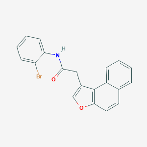 N-(2-bromophenyl)-2-naphtho[2,1-b]furan-1-ylacetamide