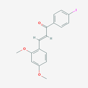 3-(2,4-Dimethoxyphenyl)-1-(4-iodophenyl)-2-propen-1-one