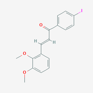 3-(2,3-Dimethoxyphenyl)-1-(4-iodophenyl)-2-propen-1-one