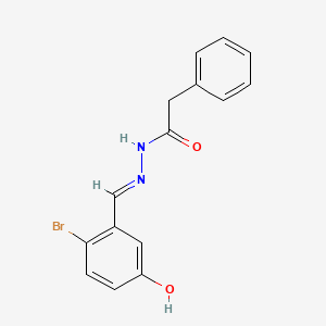 N'-(2-bromo-5-hydroxybenzylidene)-2-phenylacetohydrazide