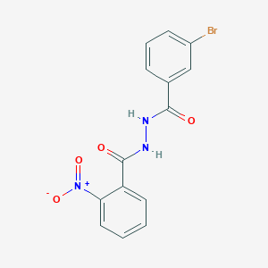 N'-(3-bromobenzoyl)-2-nitrobenzohydrazide
