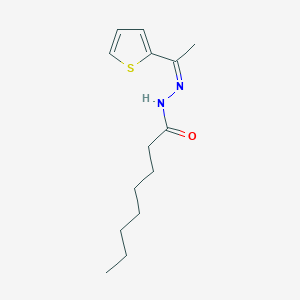 N'-[1-(2-thienyl)ethylidene]octanohydrazide