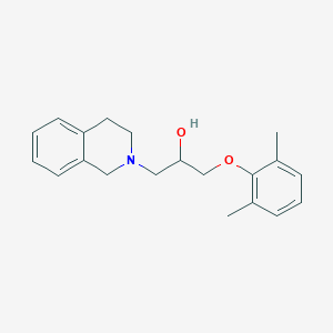 1-(3,4-dihydroisoquinolin-2(1H)-yl)-3-(2,6-dimethylphenoxy)propan-2-ol