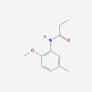 N-(2-methoxy-5-methylphenyl)propanamide