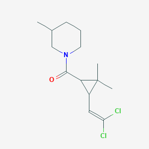 1-{[3-(2,2-Dichlorovinyl)-2,2-dimethylcyclopropyl]carbonyl}-3-methylpiperidine