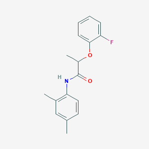 N-(2,4-dimethylphenyl)-2-(2-fluorophenoxy)propanamide