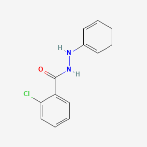 molecular formula C13H11ClN2O B3842744 2-chloro-N'-phenylbenzohydrazide CAS No. 7598-88-1