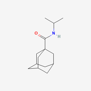 molecular formula C14H23NO B3842802 N-isopropyl-1-adamantanecarboxamide CAS No. 71458-39-4