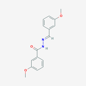 3-methoxy-N'-(3-methoxybenzylidene)benzohydrazide