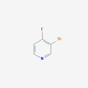 molecular formula C5H3BrFN B038431 3-Bromo-4-fluoropyridine CAS No. 116922-60-2