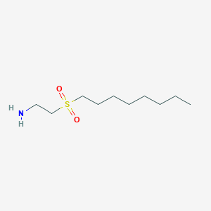 molecular formula C10H23NO2S B3844003 2-(octylsulfonyl)ethanamine 