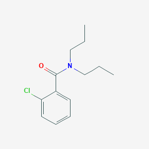 molecular formula C13H18ClNO B3844181 2-chloro-N,N-dipropylbenzamide 