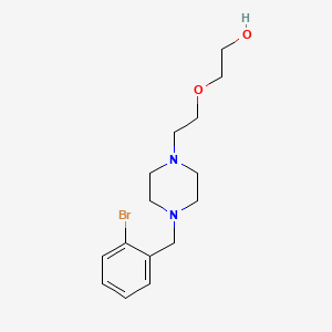 2-{2-[4-(2-bromobenzyl)-1-piperazinyl]ethoxy}ethanol