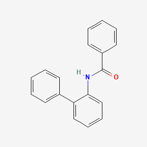 molecular formula C19H15NO B3844422 N-2-biphenylylbenzamide CAS No. 7404-97-9