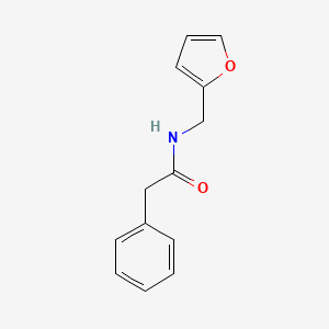 N-(2-furylmethyl)-2-phenylacetamide