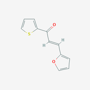 molecular formula C11H8O2S B3844787 3-(2-呋喃基)-1-(2-噻吩基)-2-丙烯-1-酮 