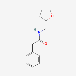 2-phenyl-N-(tetrahydro-2-furanylmethyl)acetamide