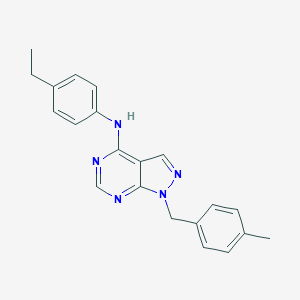 N-(4-ethylphenyl)-1-(4-methylbenzyl)-1H-pyrazolo[3,4-d]pyrimidin-4-amine